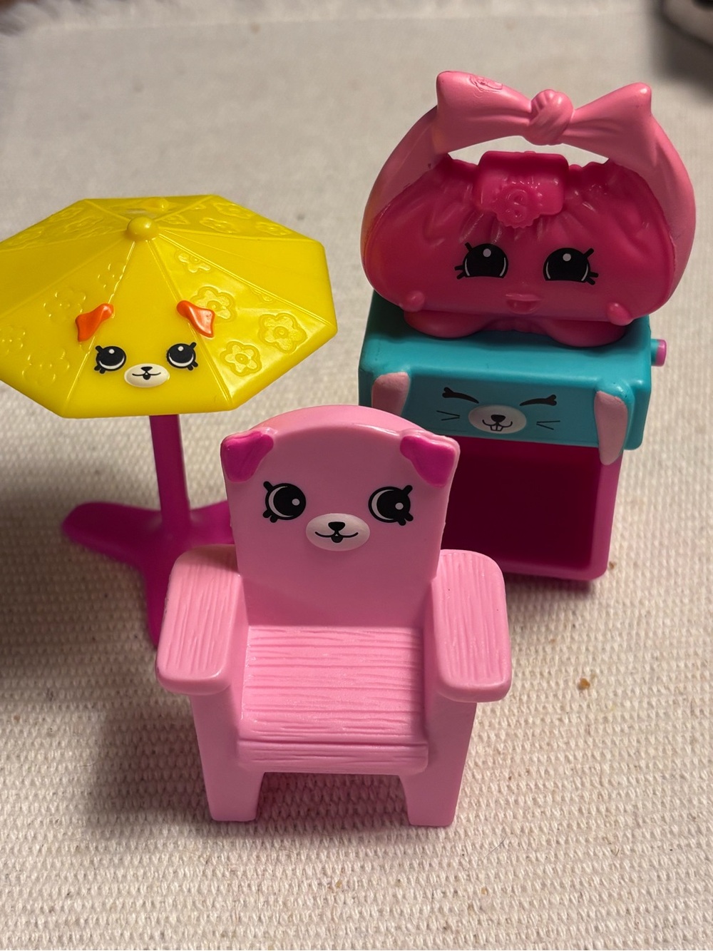 Shopkins Happy Places Puppy Patio toys from the 2018 McDonald's